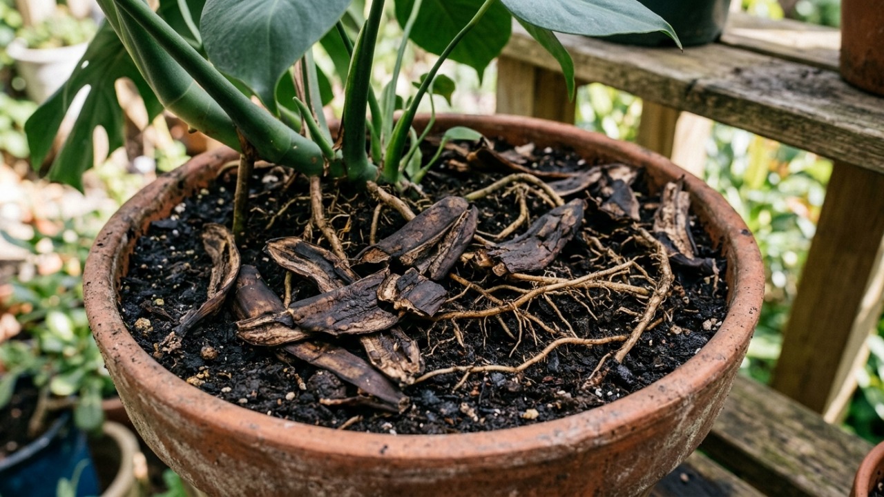 Esqueça a borra de café: cascas de banana podem ser uma alternativa simples e natural para fortalecer o solo e ajudar as plantas a crescerem melhor durante as estações mais frias