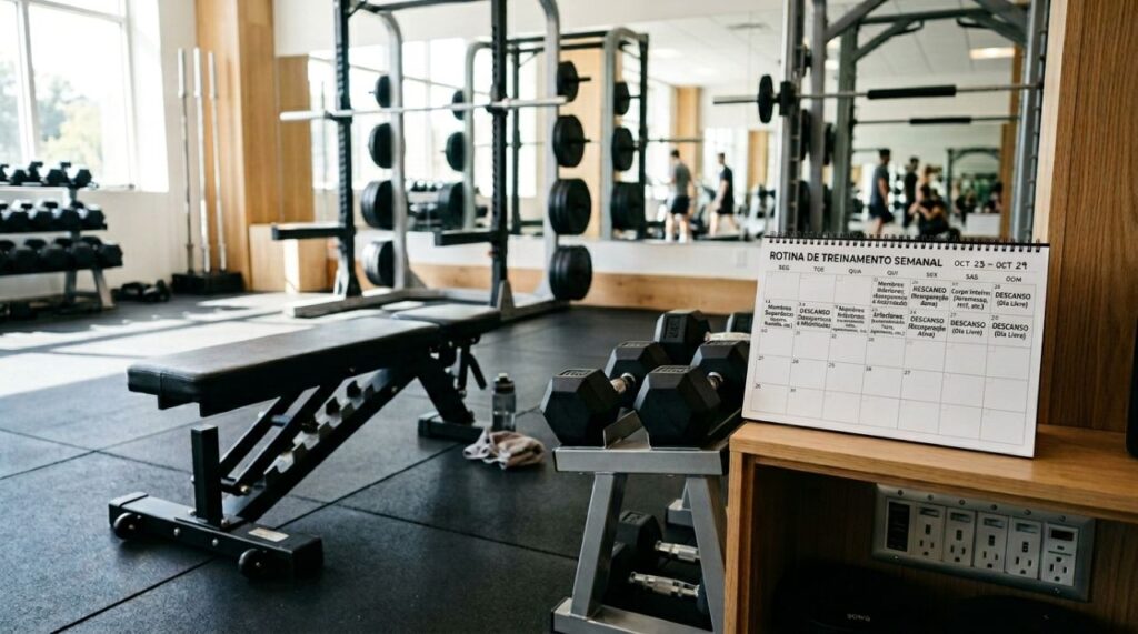 Treinar com pesos 3 ou 4 dias por semana pode ser suficiente para transformar o corpo e ainda dar aos músculos o tempo que precisam para se recuperar