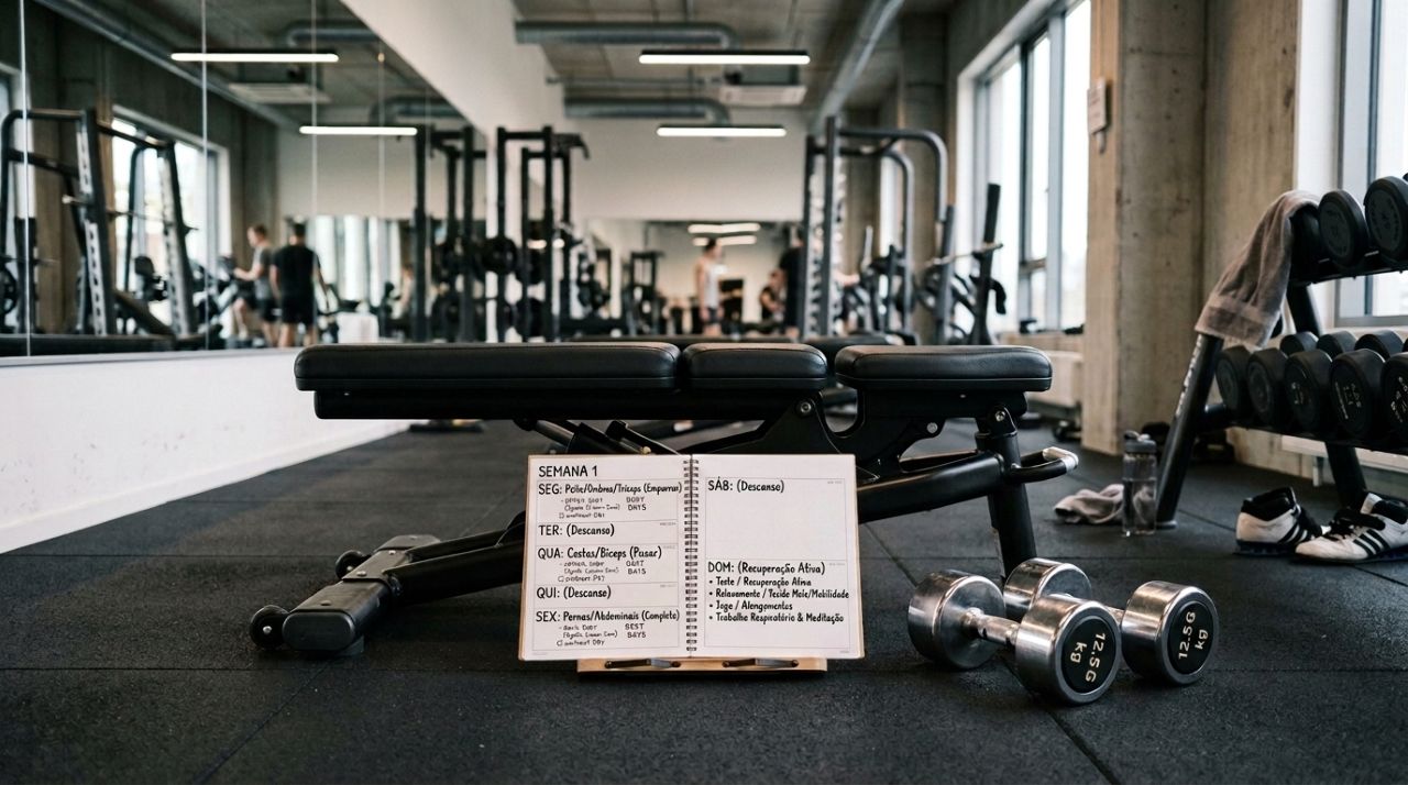 Treinar com pesos 3 ou 4 dias por semana pode ser suficiente para transformar o corpo e ainda dar aos músculos o tempo que precisam para se recuperar