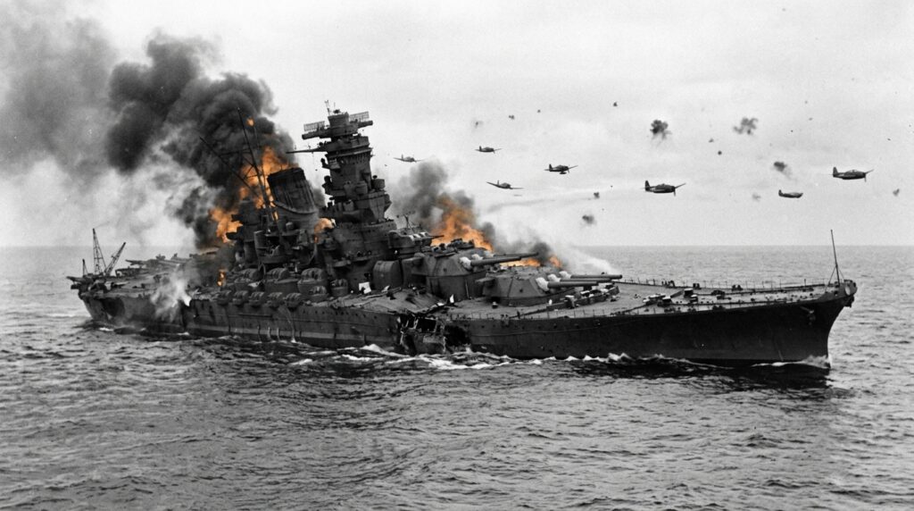Por que o couraçado Yamato foi enviado para Okinawa em uma missão sem retorno