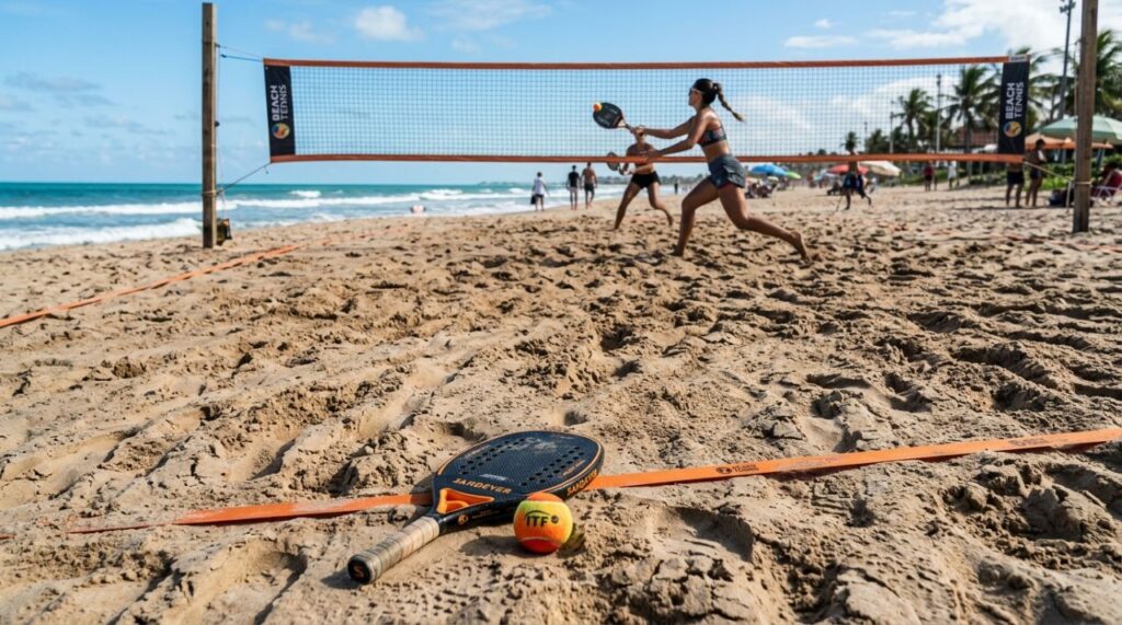 Nem caminhada nem academia: jogar beach tennis pode aumentar o gasto calórico e queimar quase tantas calorias quanto uma partida de tênis ou padel