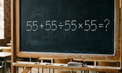 O cálculo 55 + 55 ÷ 55 × 55 parece fácil, mas poucos acertam de primeira