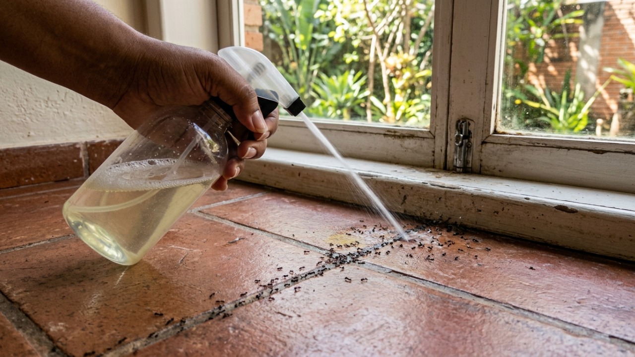 Nem bicarbonato nem veneno: água morna com detergente pode ajudar a afastar formigas de casa de forma simples