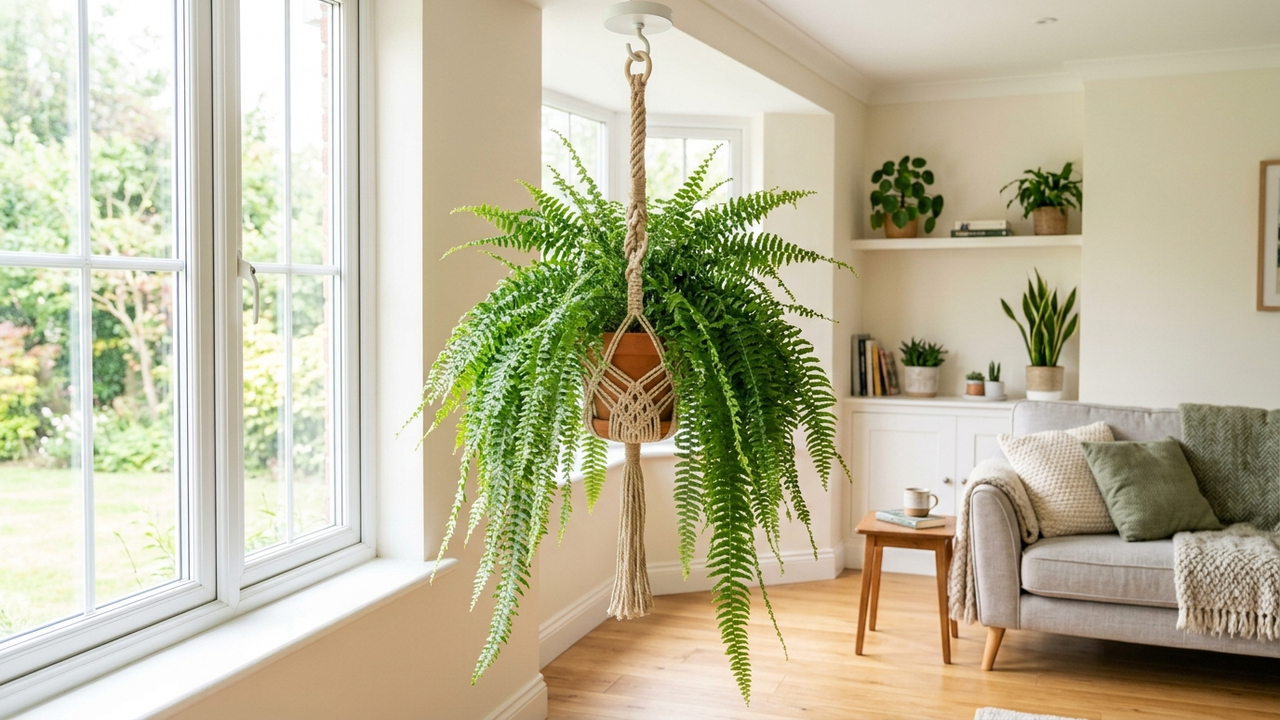 Samambaia-de-boston nos cômodos da casa: como a folhagem atua na filtragem e na absorção contínua do gás formaldeído presente no ar