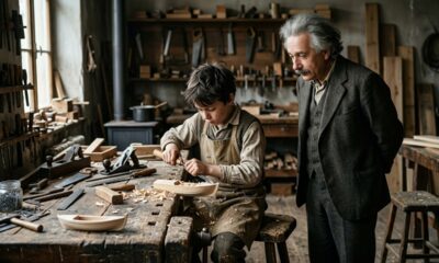 Conselho de Albert Einstein ao filho: “Tocar piano e trabalhar com madeira são melhores ocupações para a sua idade, até mais do que a escola.” Uma lição sobre aprender com prazer