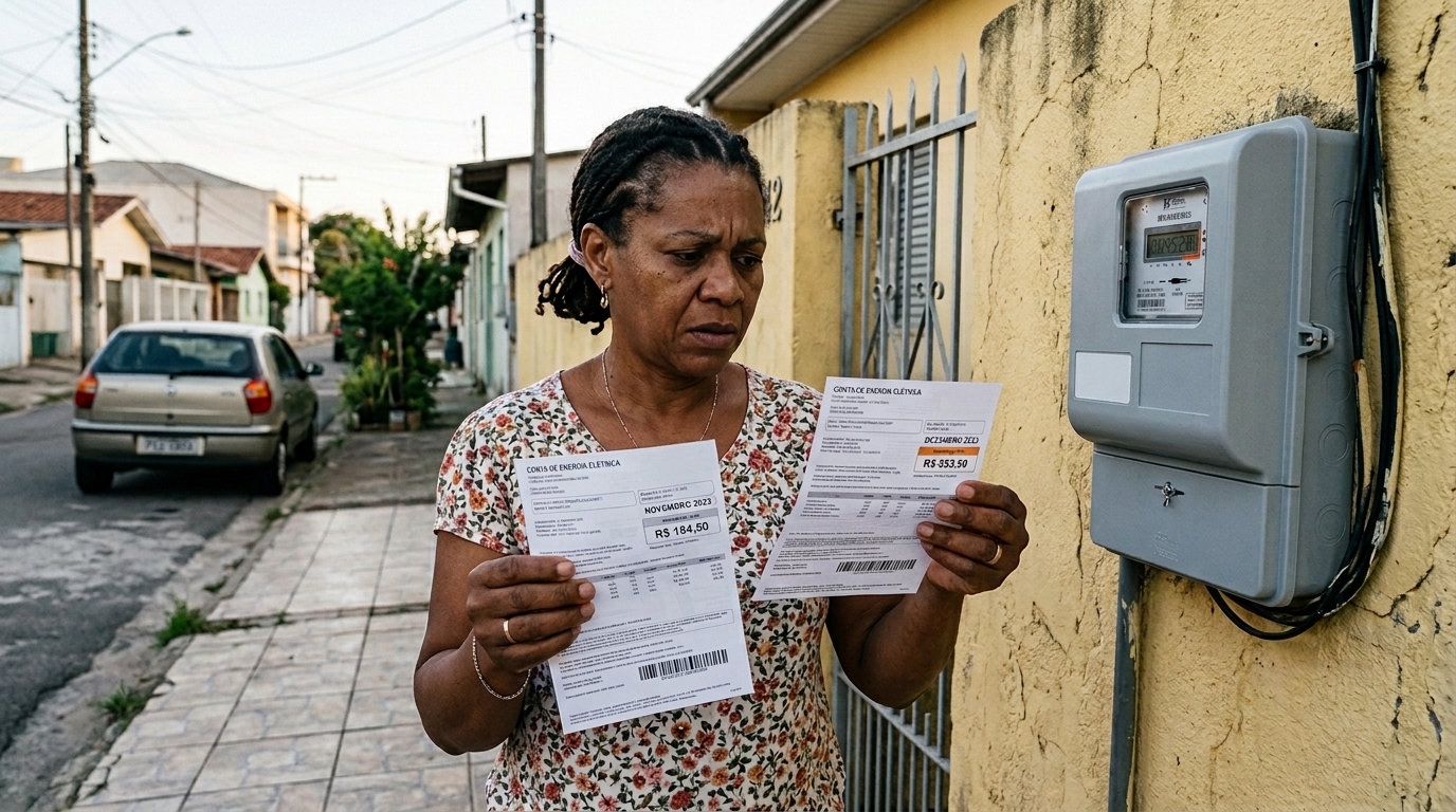 Distribuidora de energia troca o relógio e a conta triplica: morador pede aferição no Inmetro e descobre quem paga a perícia quando o erro é confirmado