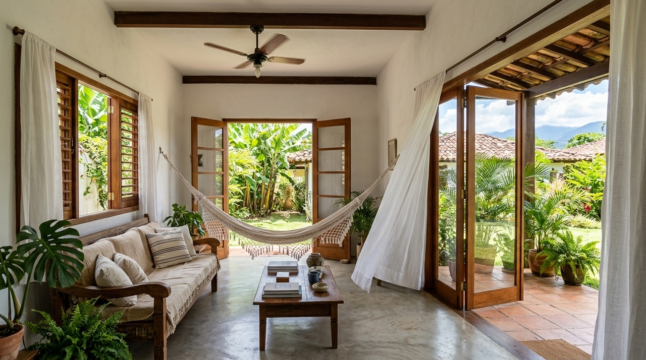 Por que casas com pouca circulação de ar acumulam mais umidade e quais mudanças simples podem melhorar a ventilação dos cômodos