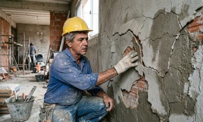 Pedreiro experiente explica por que misturar cimento com cal na proporção errada faz a massa "estourar" a parede em menos de 6 meses e qual a medida correta que ninguém ensina
