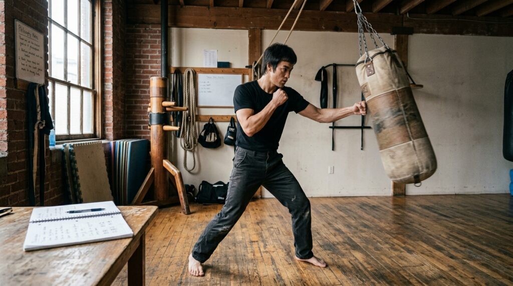 A genial lição de vida de Bruce Lee: "Esperar que a vida te trate bem porque você é uma boa pessoa é como esperar que um tigre ou um leão não te ataque porque você é vegetariano."