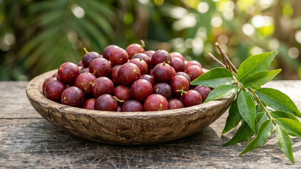 Adeus, laranja: essa fruta de cor púrpura que cresce em áreas alagadas tem 30 vezes mais vitamina C e funciona como um antioxidante natural