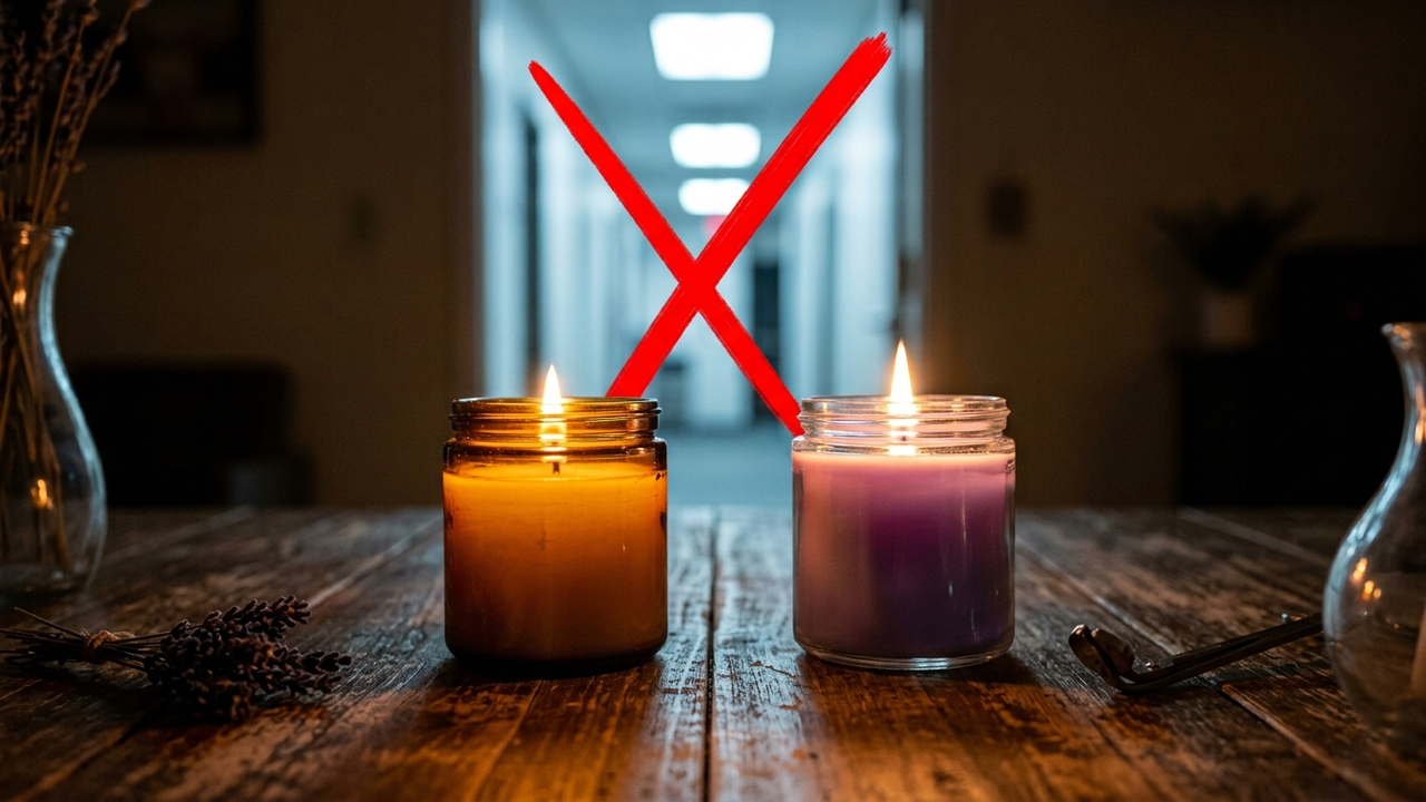 Adeus iluminação fria e ambientes sem vida: as velas perfumadas com essência de baunilha e lavanda para criar uma atmosfera acolhedora à noite