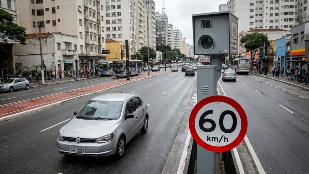 Nem a 200, nem a 300 metros: esta é a distância em que o radar costuma medir a velocidade do carro