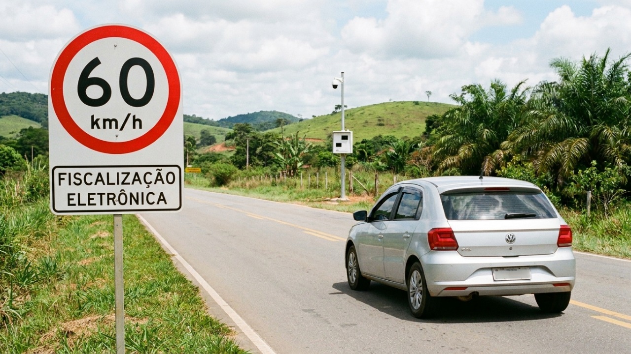 Nem a 200, nem a 300 metros: esta é a distância em que o radar costuma medir a velocidade do carro