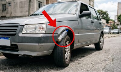 O que significa encontrar uma garrafa presa na roda de um carro e por que é importante saber o que fazer?