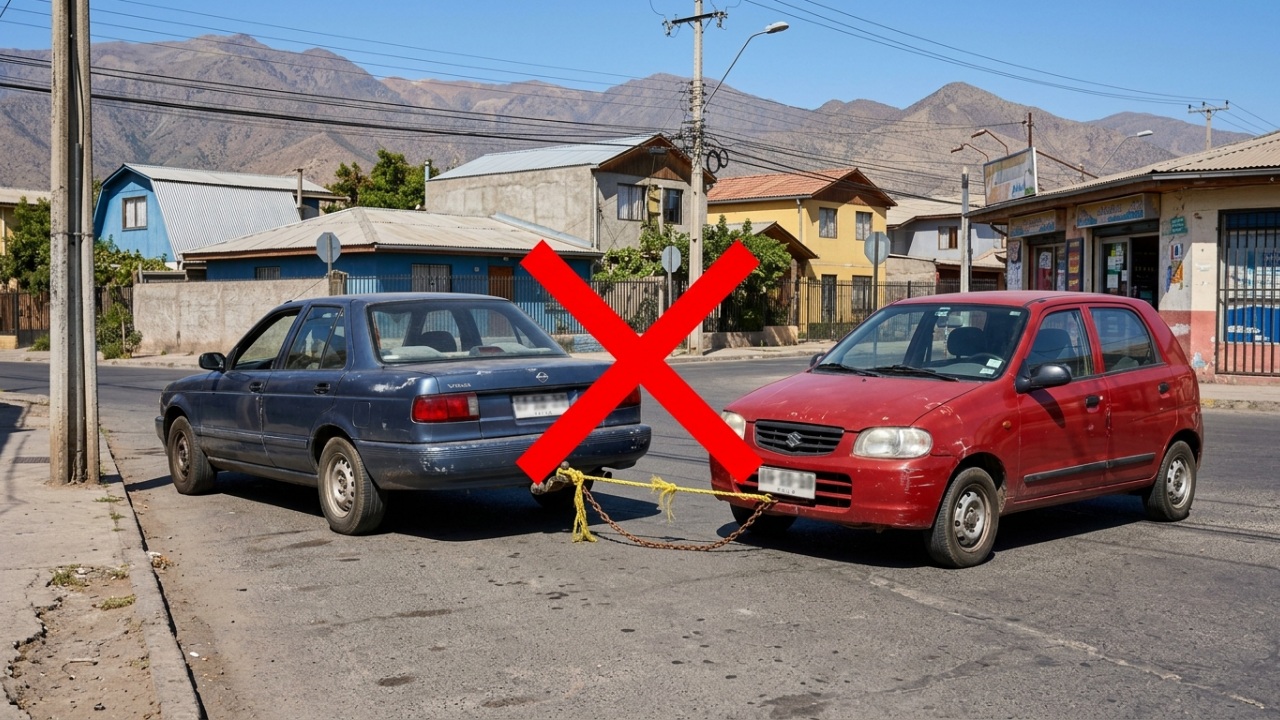 Nova regra proíbe uso de cordas e correntes para rebocar veículos com pane ou envolvidos em acidentes