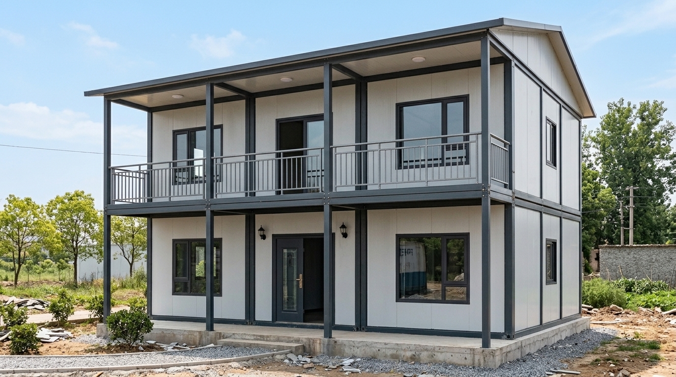 Adeus ao aluguel: casas pré-fabricadas de aço na China, com seis quartos e prontas para morar, estão sendo vendidas por menos de 15.000 euros