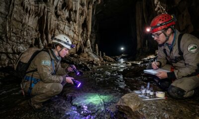 Eles despejaram corante fluorescente no solo e seguiram seu rastro. O que encontraram mudou para sempre o mapa da caverna mais longa do mundo
