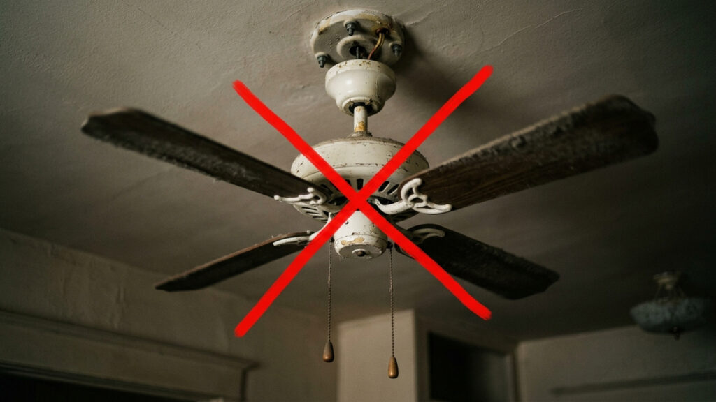 Adeus, ventilador de teto pesado e barulhento: a nova tendência de lustres com ventilação invisível e silenciosa que dominam as salas