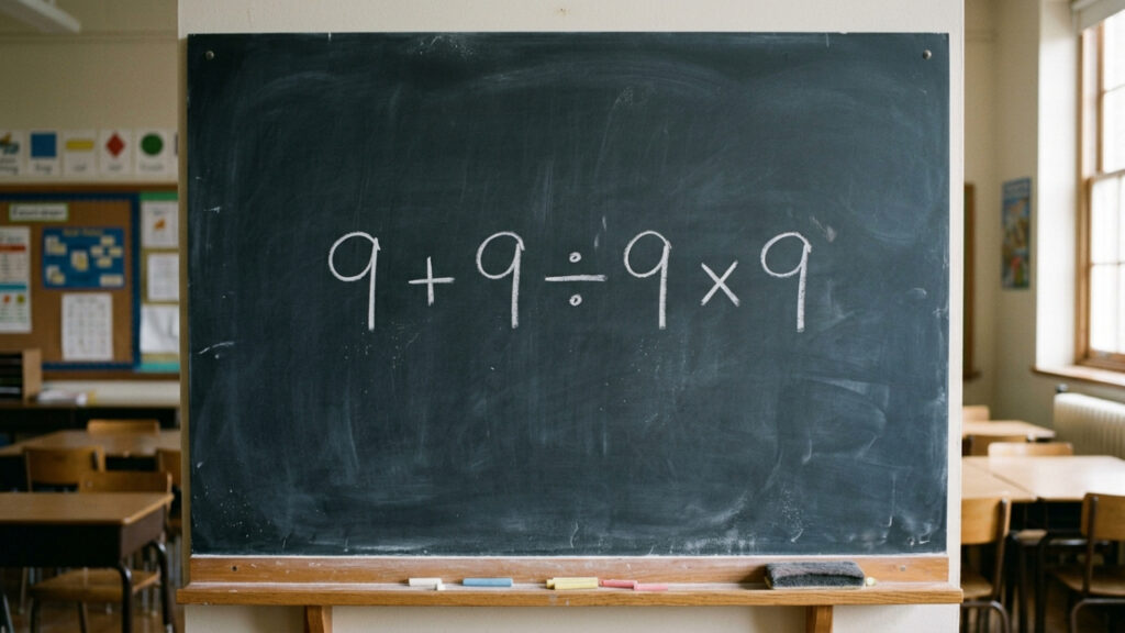 Pouca gente percebe a pegadinha em 9 + 9 ÷ 9 × 9, você acerta de primeira?