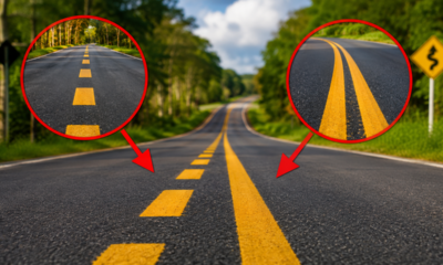 O Que Significa A Faixa Amarela Pintada No Meio Da Estrada Que Muitos Motoristas Interpretam De Forma Errada