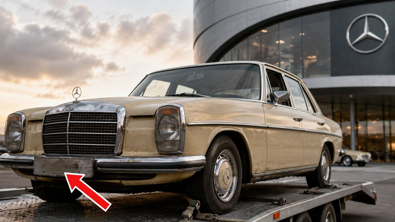 Ele percorreu 4,6 milhões de quilômetros no mesmo Mercedes: então a marca fez uma oferta inesperada