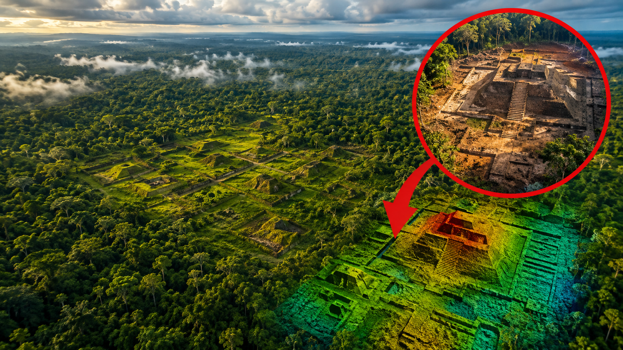 Satélite enviado sobre a Amazônia encontra uma concentração gigantesca com milhões de árvores distribuídas por uma área de 300 quilômetros quadrados