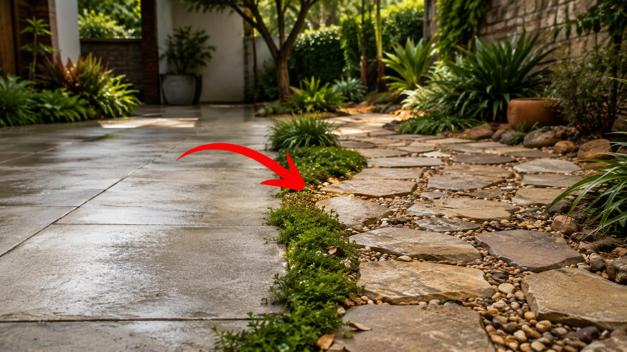 Diga adeus às pedras no jardim: a tendência dos anos 60 volta com força e vira alternativa mais natural e drenante nas construções