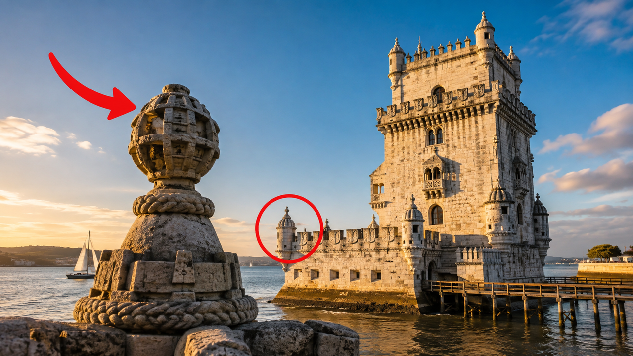 Construída no século XV para proteger a cidade de invasões e controlar rotas comerciais, a Torre de Belém tornou-se um dos maiores símbolos de Portugal e da história marítima mundial