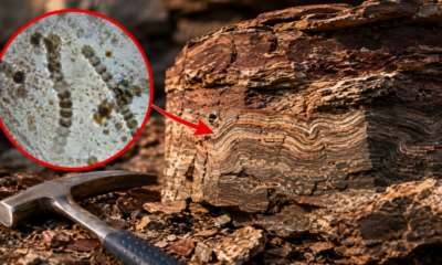 Cientistas americanos encontram micróbios de 3,5 bilhões de anos preservados em rochas e descoberta recua milhões de anos a história da vida na Terra