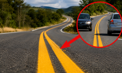 O que significa a faixa dupla amarela pintada no centro da rodovia que muitos motoristas interpretam de forma errada