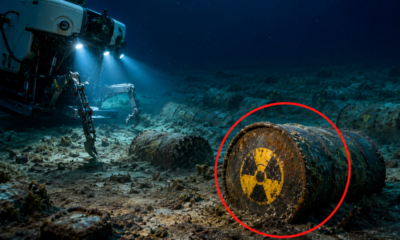 Cientistas encontram 200.000 barris de resíduos radioativos no oceano