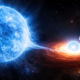 Após mais de 50 anos de mistério, o XRISM identificou uma anã branca orbitando Gamma Cassiopeiae. O material da estrela alimenta o objeto e produz os raios X extremos