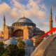 Construída no século VI para representar o poder religioso, a Basílica de Santa Sofia tornou-se um dos maiores símbolos de Istambul e da história bizantina