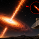 Astrônomos observam um jato de energia de um buraco negro localizado a 9 bilhões de anos-luz da Terra