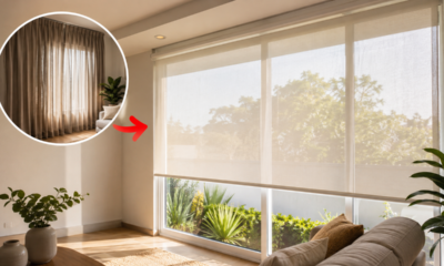 Adeus cortinas pesadas: a nova tendência leve para deixar os ambientes mais amplos em poucas horas e sem reformas caras