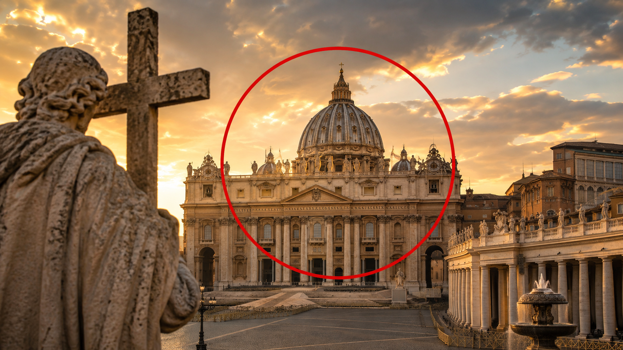 Construída no século XVI para servir como grande centro religioso e expressar o poder da Igreja, a Basílica de São Pedro tornou-se um dos maiores símbolos do Vaticano e da história europeia