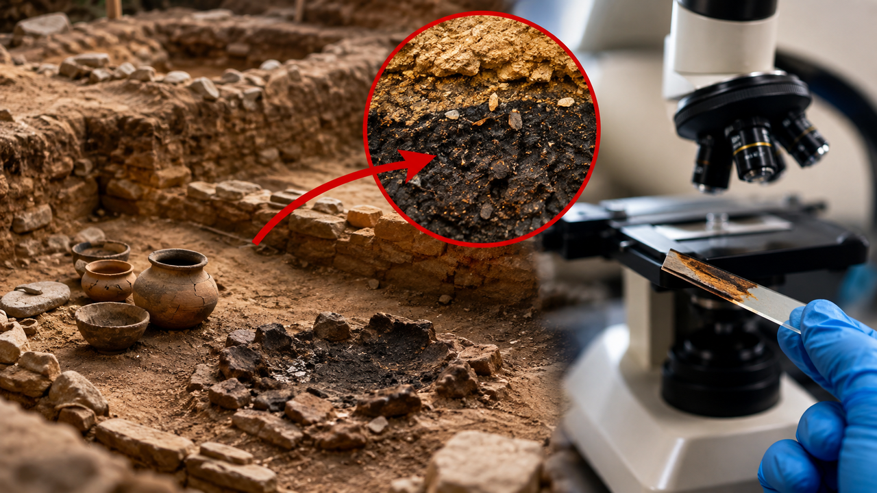 Um estudo microscópico mostra que nossos ancestrais neolíticos já realizavam tarefas domésticas, como cozinhar, limpar e jogar lixo fora