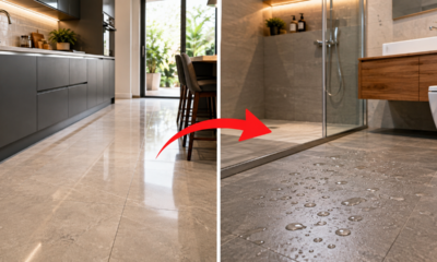 Cerâmica, porcelanato ou ladrilho hidráulico: entenda a diferença entre os materiais e veja qual é o melhor para resistir à água da cozinha e do banheiro