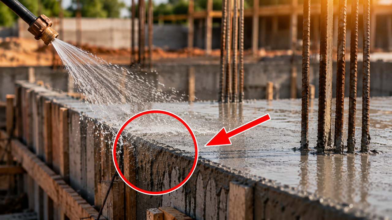 A resistência do concreto aumentará significativamente: um procedimento simples após o endurecimento fortalecerá a estrutura