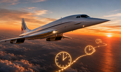 O Concorde voou tão rápido que 100 americanos ricos, com vontade de festejar, reservaram um voo inteiro e depois correram até Mach 2 só para fugir do pôr do sol, abrir champanhe e comemorar a véspera de Ano Novo três vezes distintas por Paris, o Atlântico e Washington D.C.