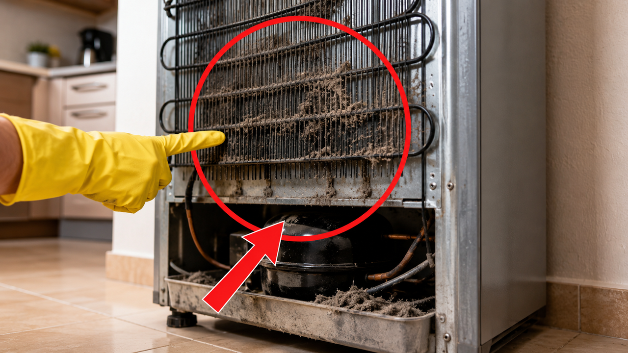 A cozinha fica com cheiro de comida mesmo com limpeza frequente? O ponto atrás da geladeira que quase ninguém verifica pode estar espalhando odores pelo ambiente