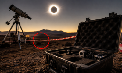 Após eclipse solar, instrumentos de astrofísicos avaliados em 50 mil euros são levados por desconhecidos