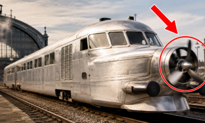 Em 1931, engenheiro alemão criou trem com hélice de avião e bateu recorde mundial de 230 km/h