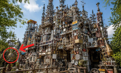 Construída por Vince Hannemann desde o fim dos anos 1980, a Cathedral of Junk reúne mais de 60 toneladas de objetos e virou uma atração curiosa em Austin, Texas, EUA