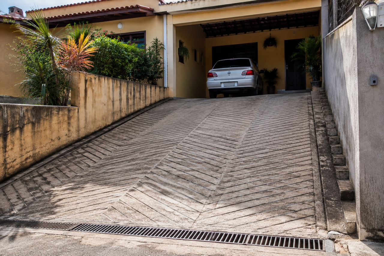 Raspagens na garagem podem atingir o para-choque e a parte inferior do carro. Quais pontos do acesso merecem atenção para evitar danos durante as manobras diárias