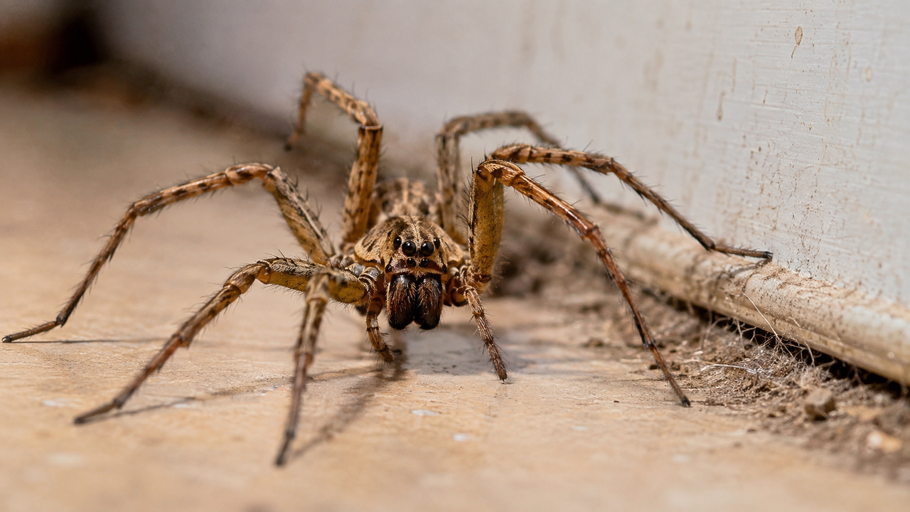 Nem sempre bonita, mas na maioria das vezes inofensivas: aranhas no apartamento