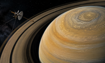 Em 1985, a sonda que mergulhou na atmosfera de Saturno enfrentou ventos extremos capazes de superar a velocidade de um furacão