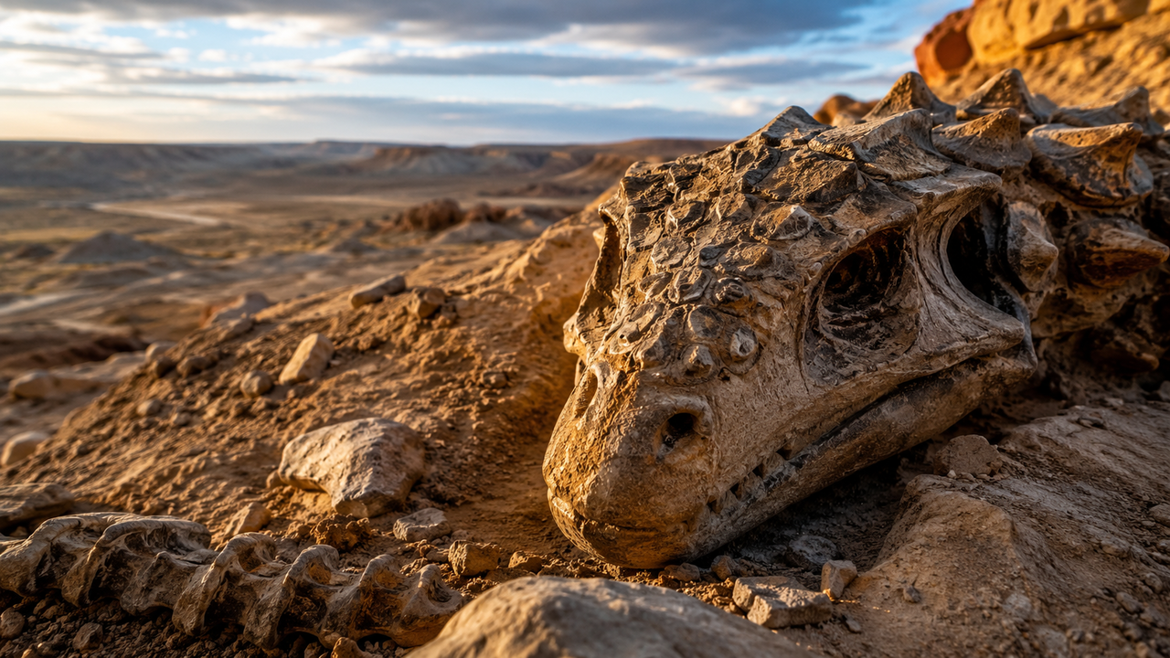 Pesquisadores argentinos encontram fósseis de 70 milhões de anos escondidos em camadas de arenito e descoberta revela detalhes inéditos sobre a evolução desses dinossauros