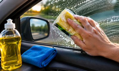 Detergente neutro nos vidros laterais do carro: o que ele pode fazer e como fazer a aplicação com cuidado