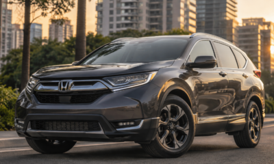 O Honda CR-V 2020 tem motor 1.5 turbo de 190 cv, câmbio CVT, tração integral e porta-malas de até 589 litros, formando um pacote competitivo entre usados